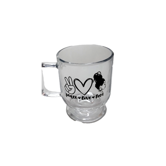 Peace, Love &  Loccs Mug (160z)